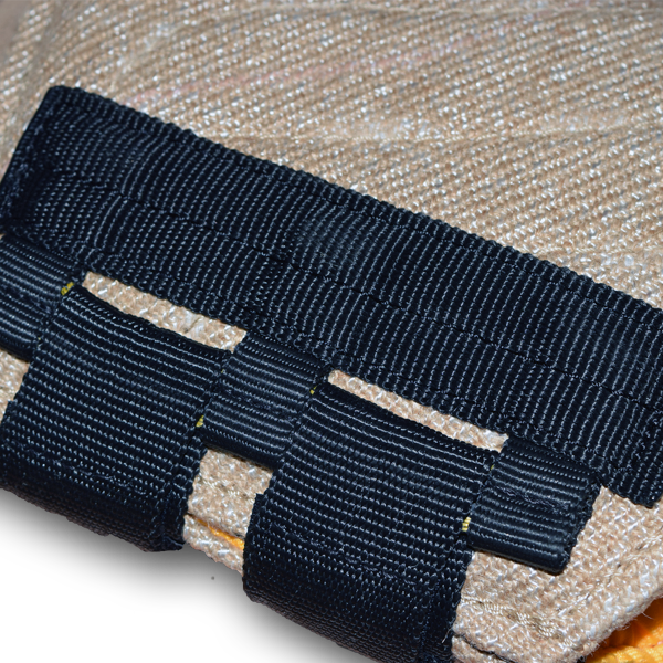 Jute Hidden Sleeve Strap Connection