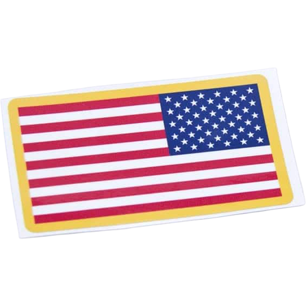 Reverse US Flag Decal Color