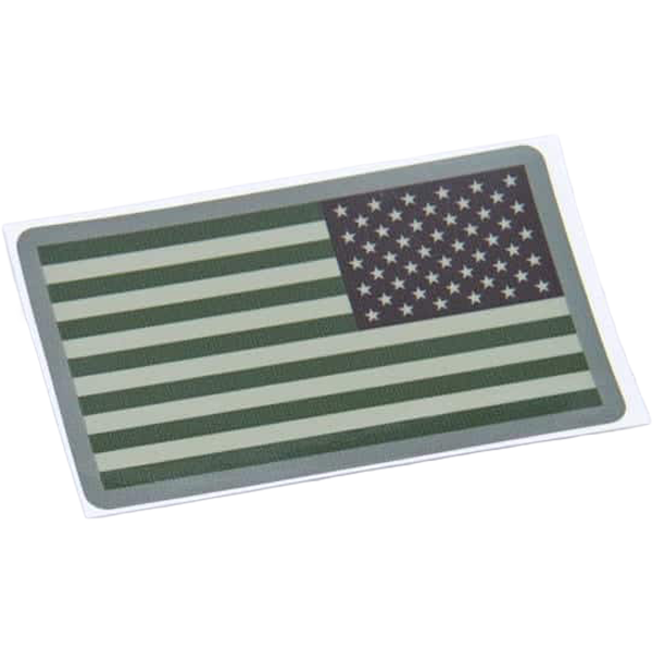 Reverse US Flag Decal Multicam