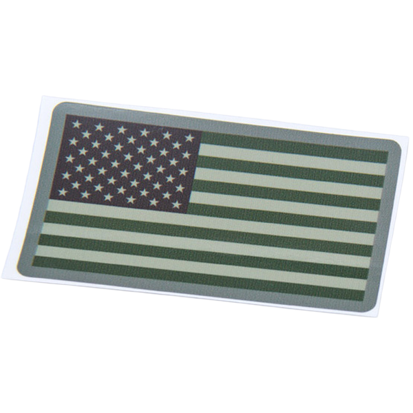 US Flag Multicam Decal