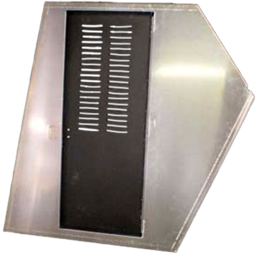 American Aluminum Insert Divider with pass-thru door