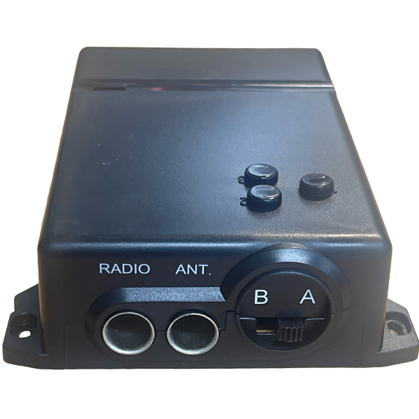 Black Pager Module with Inputs at top.