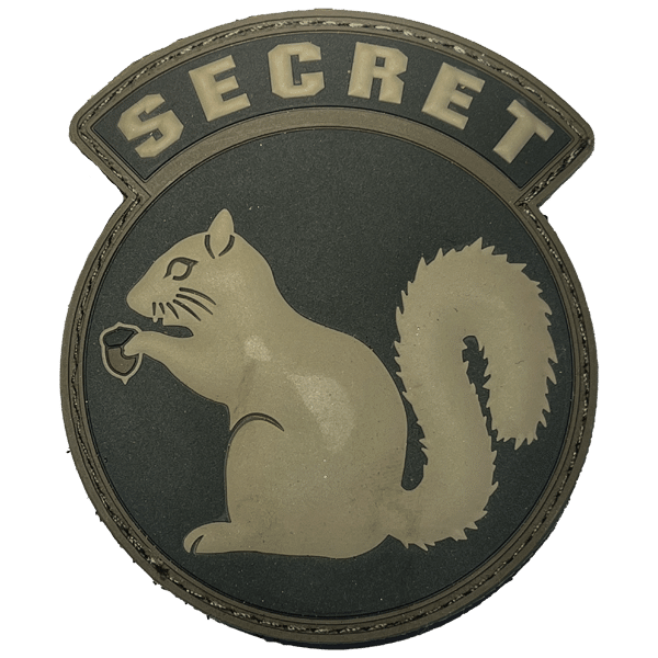 Secret Squirrel PVC Patch - Image 2
