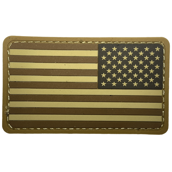 US Flag Reversed PVC Patch - Image 4