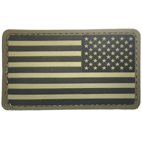 US Flag Reversed PVC Patch - Image 6