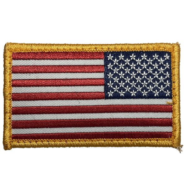 US Flag Reversed Patch - Image 3