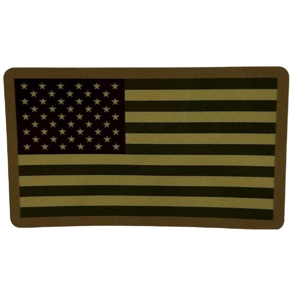 Multicam American Flag Decal