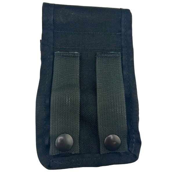 The back of the Molle Reward Pouch in the color Black.