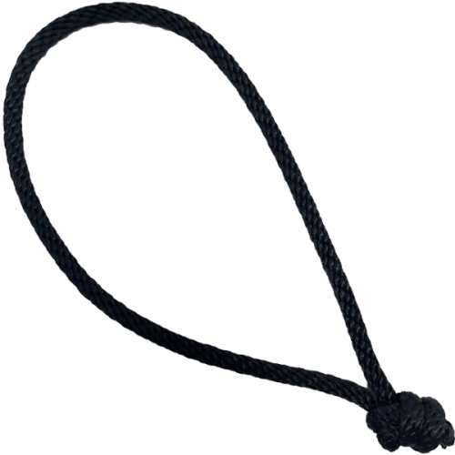 Black Double Braided Nylon Handle Open