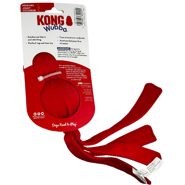 Large KONG Wubba Red (Back)