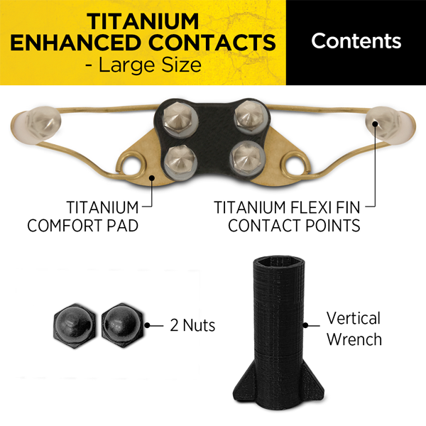 Titanium Comfort Large Package Contents