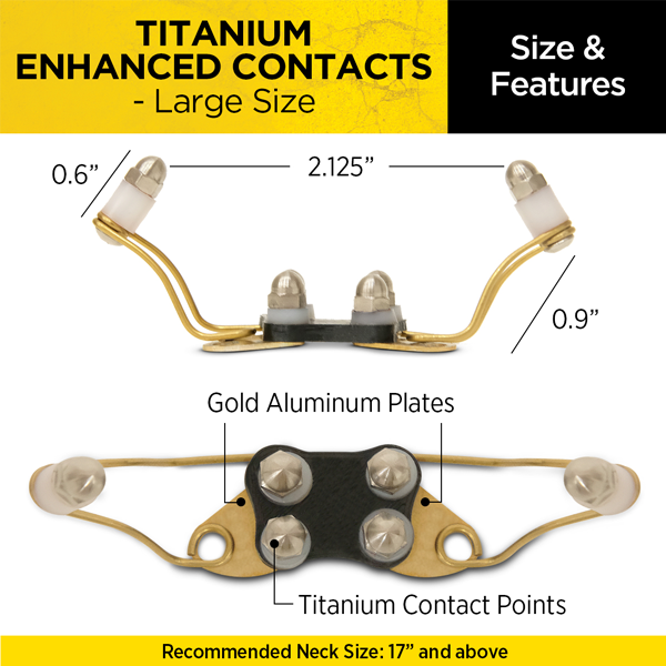 Titanium Comfort Large Specs
