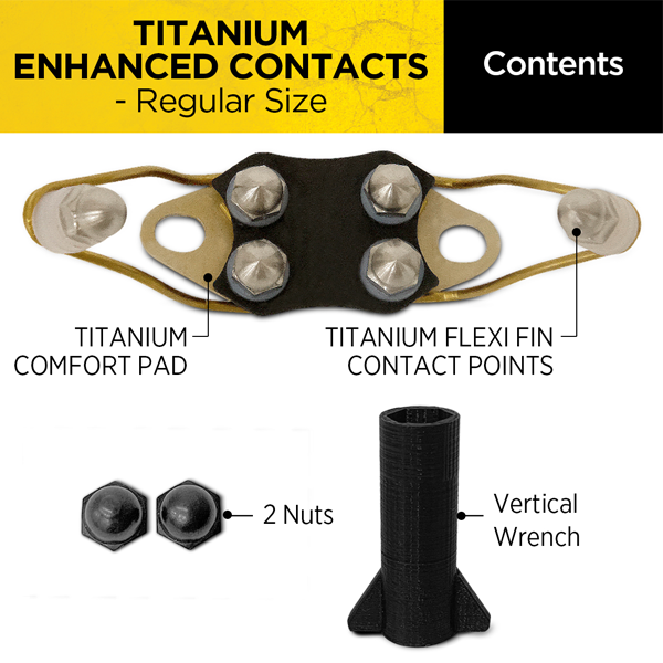 Titanium Comfort Regular Package Contents