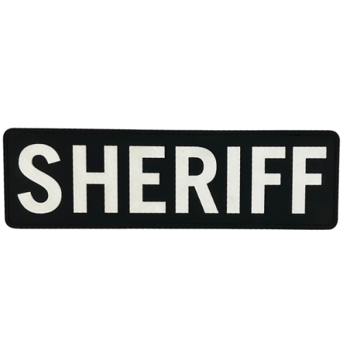 Sheriff PVC Patch 10x3 SWAT patch
