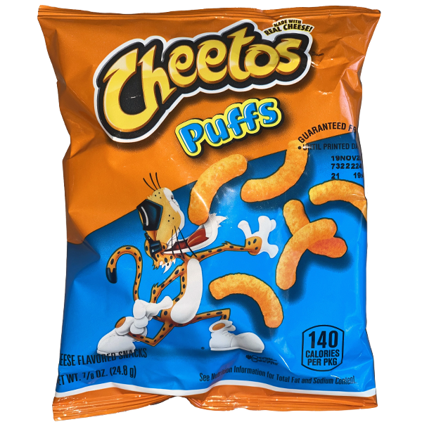 Frito Lay Cheetos Puffs