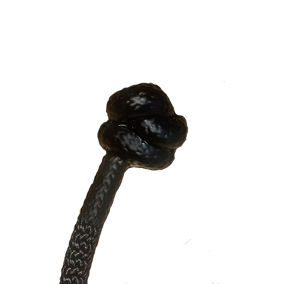 Black Nylon Rope Rubberized Knot For 24" Length Handle
