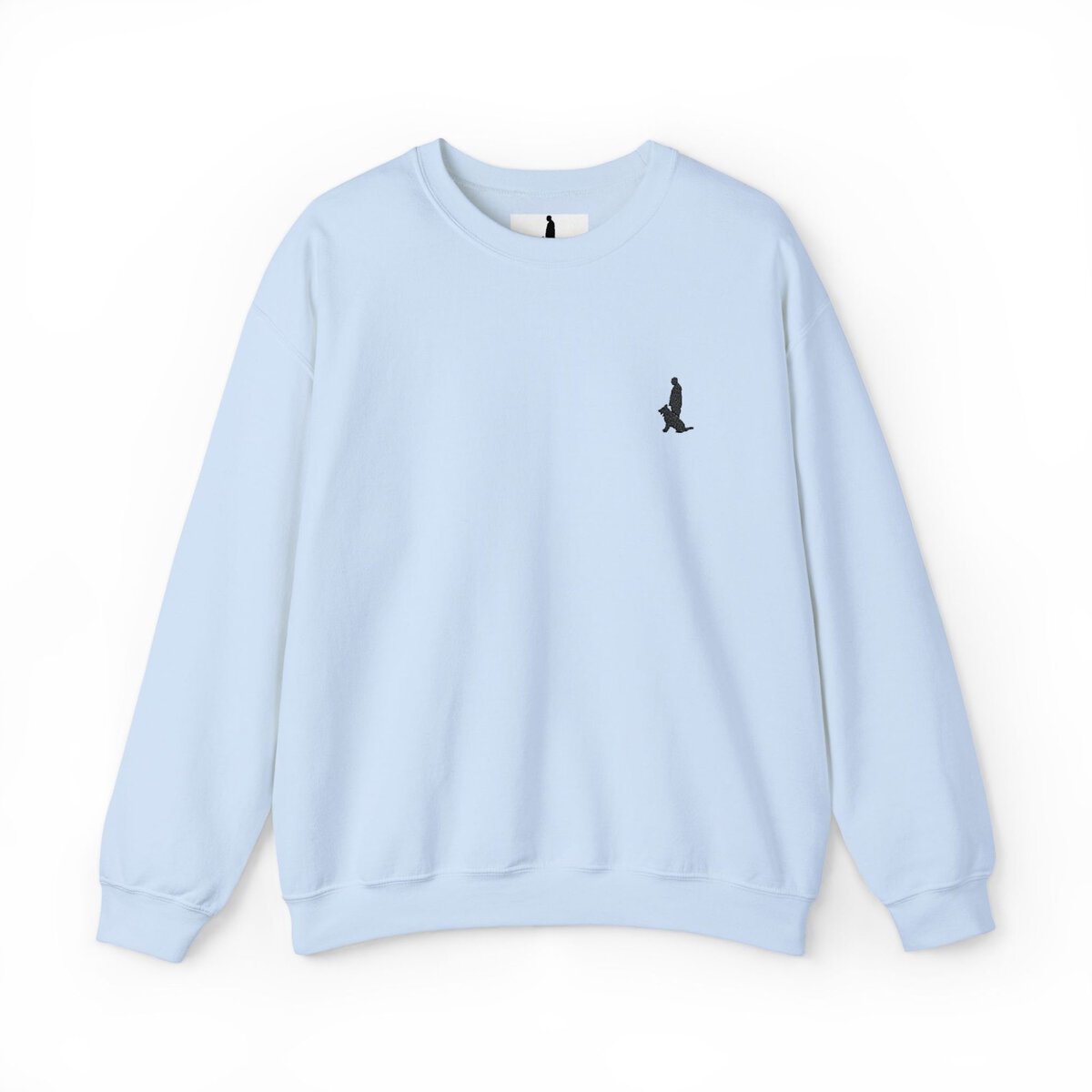Unisex Heavy Blend™ Crewneck Sweatshirt with Black Custom Canine Unlimited Chest Logo - Image 42