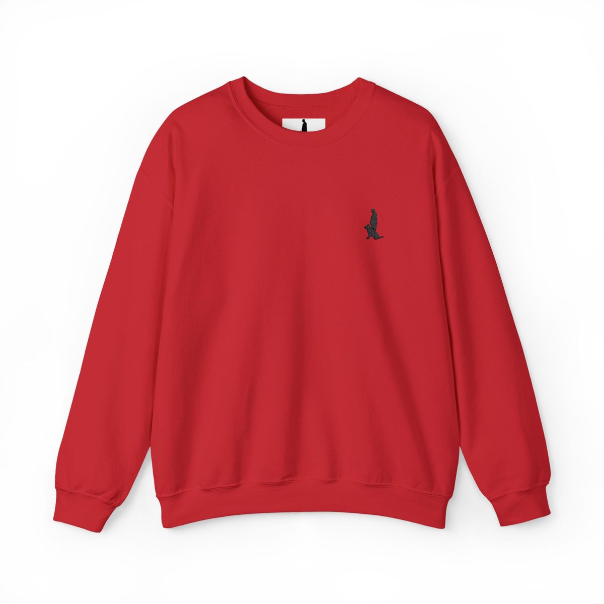 Unisex Heavy Blend™ Crewneck Sweatshirt with Black Custom Canine Unlimited Chest Logo - Image 58