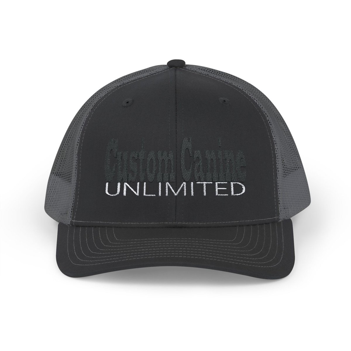 Snapback Trucker Cap with Black and White Custom Canine Unlimited - Image 21