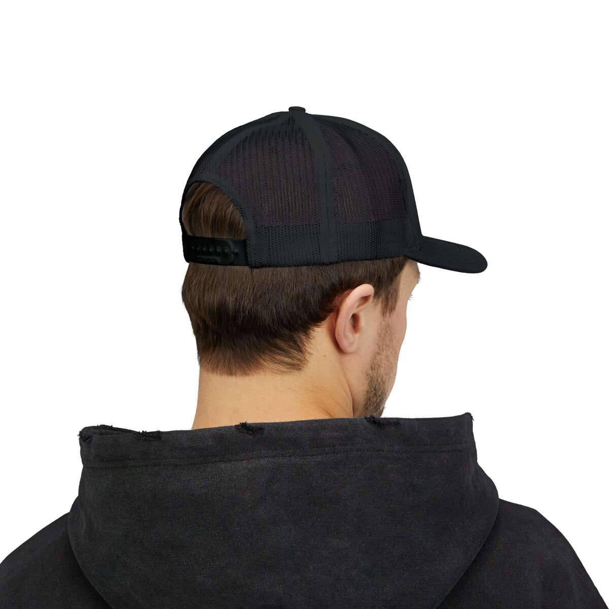 Snapback Trucker Cap with Black Custom Canine Unlimited Logo - Image 12