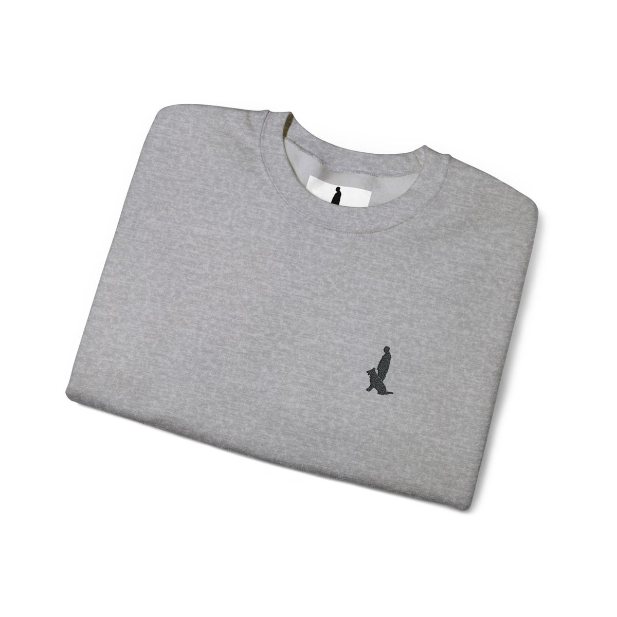 Unisex Heavy Blend™ Crewneck Sweatshirt with Black Custom Canine Unlimited Chest Logo - Image 20