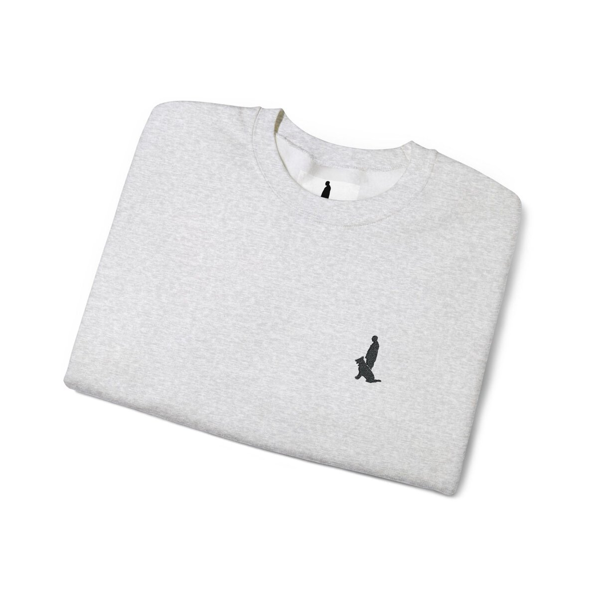 Unisex Heavy Blend™ Crewneck Sweatshirt with Black Custom Canine Unlimited Chest Logo - Image 8