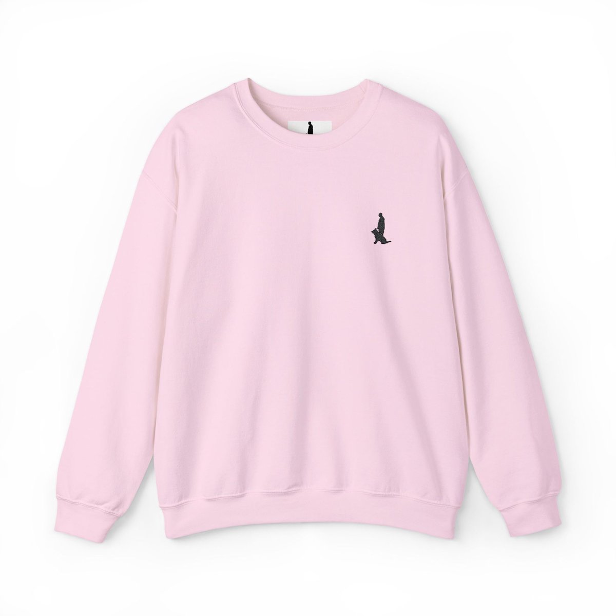 Unisex Heavy Blend™ Crewneck Sweatshirt with Black Custom Canine Unlimited Chest Logo - Image 54