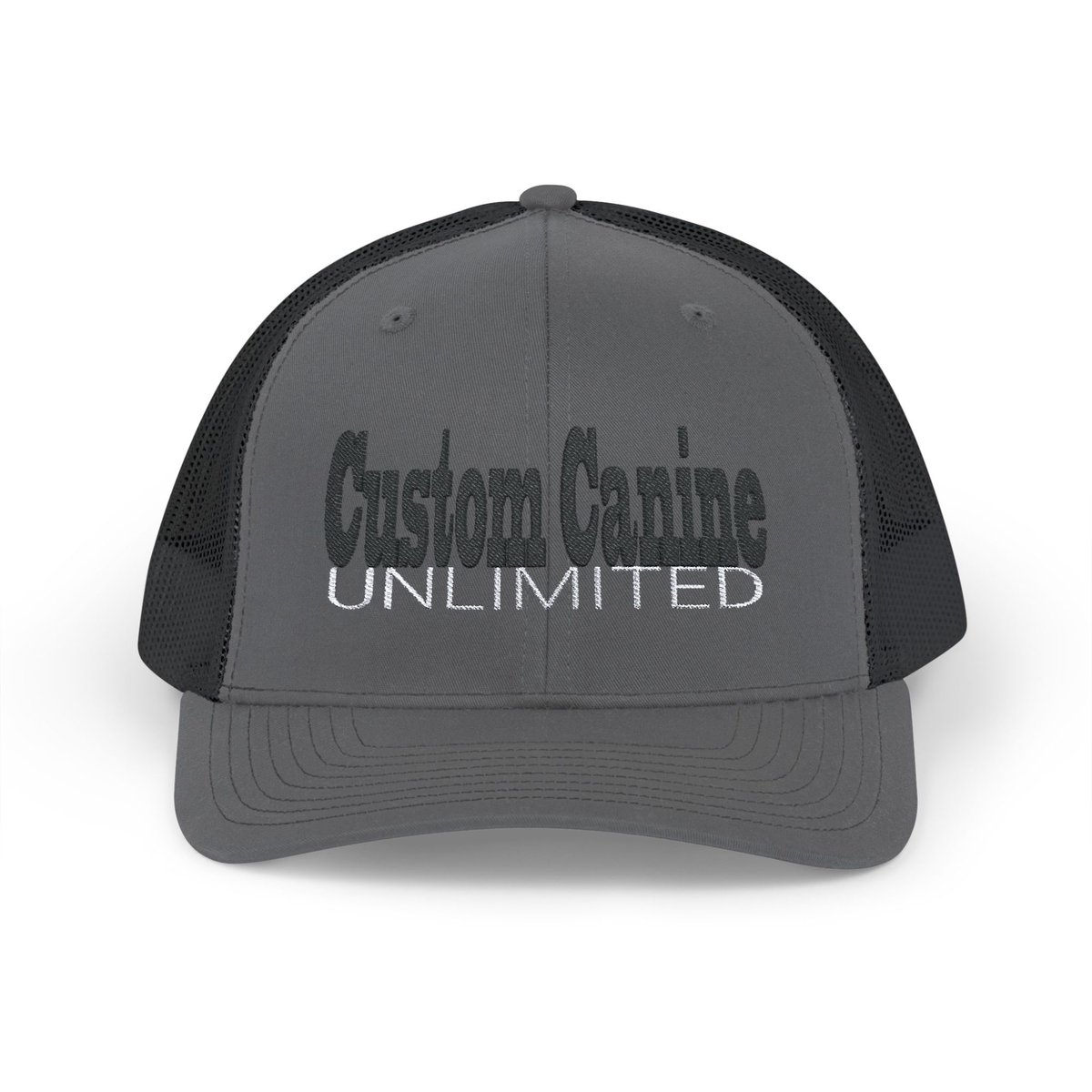 Snapback Trucker Cap with Black and White Custom Canine Unlimited - Image 25