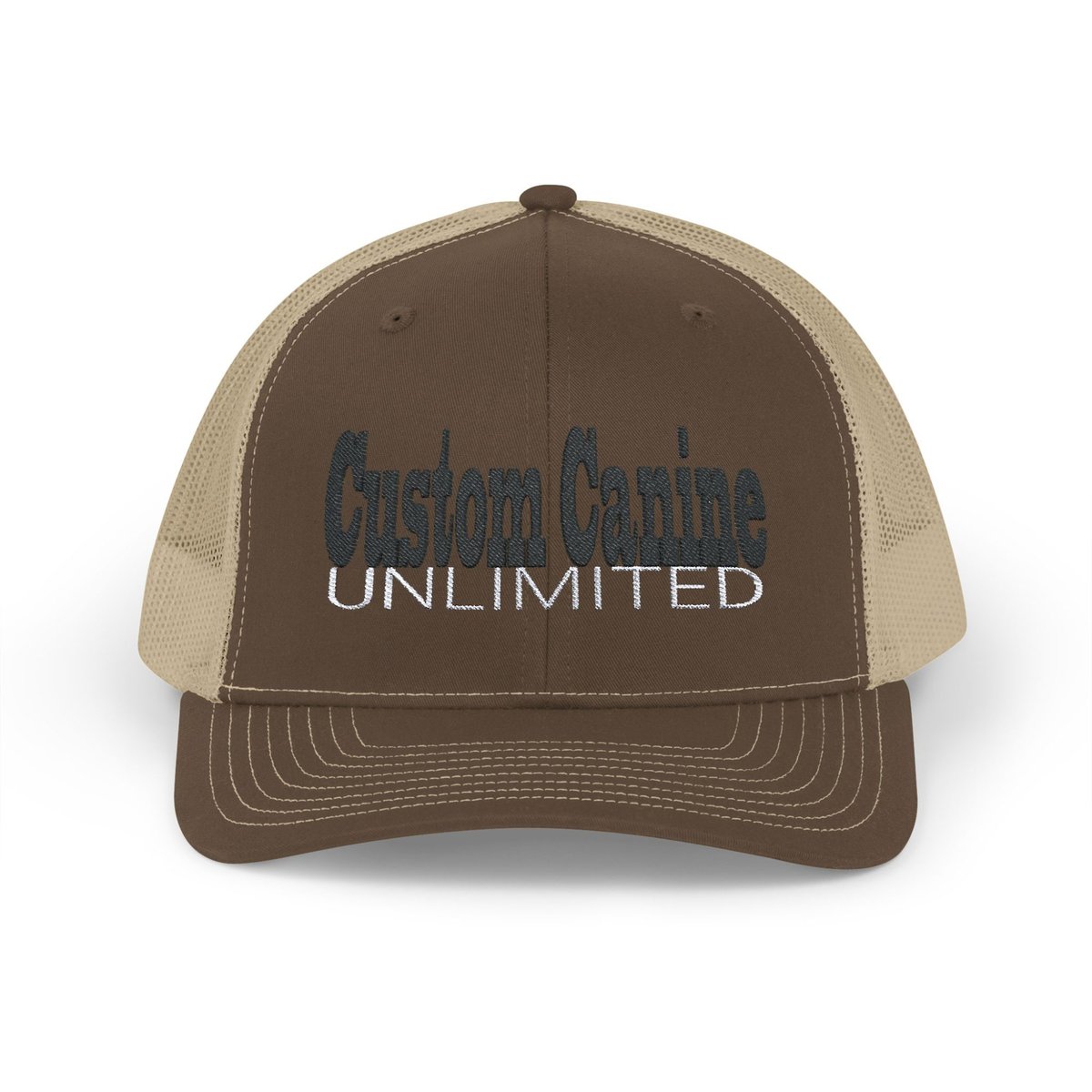 Snapback Trucker Cap with Black and White Custom Canine Unlimited - Image 33