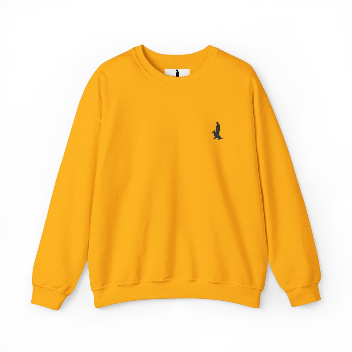 Unisex Heavy Blend™ Crewneck Sweatshirt with Black Custom Canine Unlimited Chest Logo - Image 22