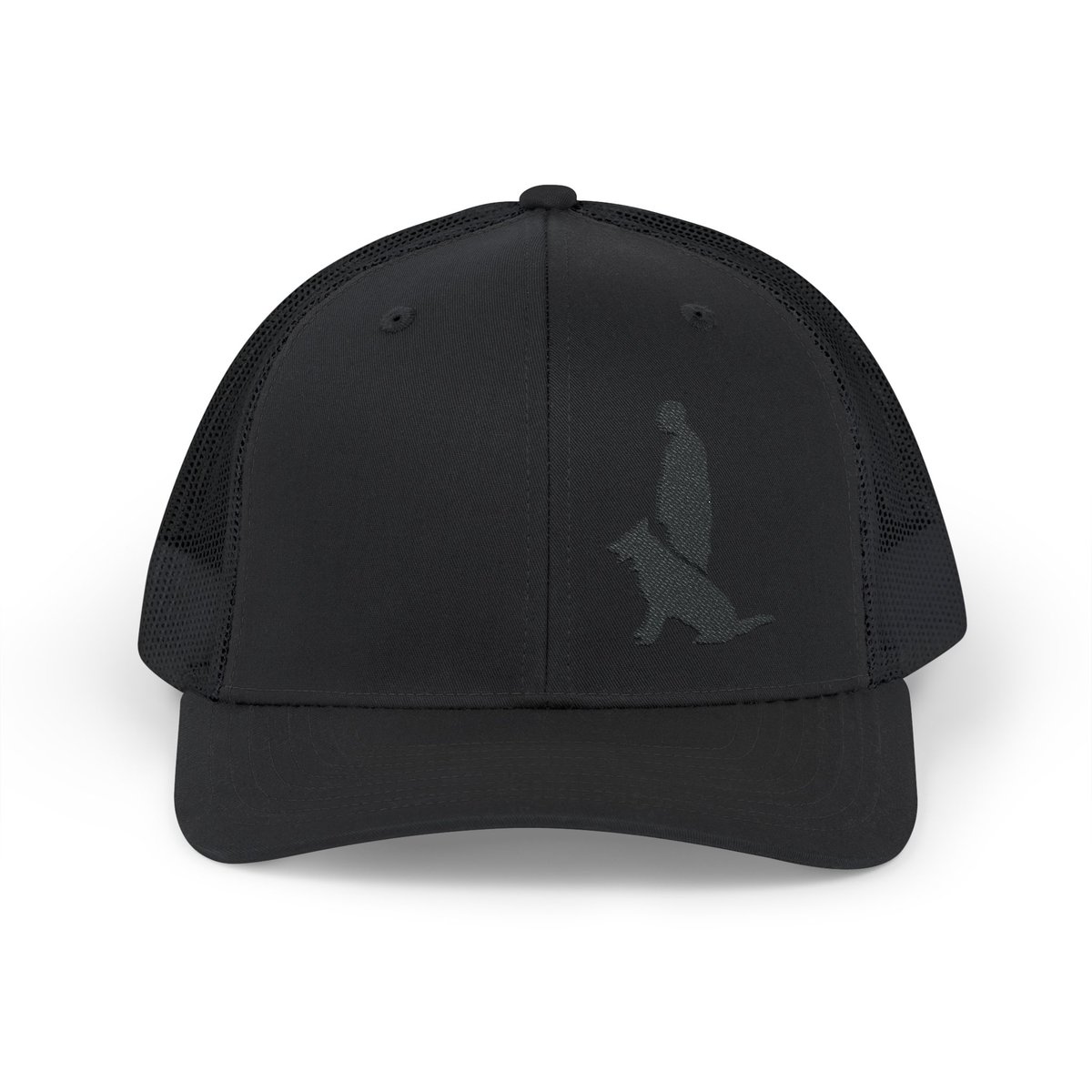 Snapback Trucker Cap with Black Custom Canine Unlimited Logo - Image 9