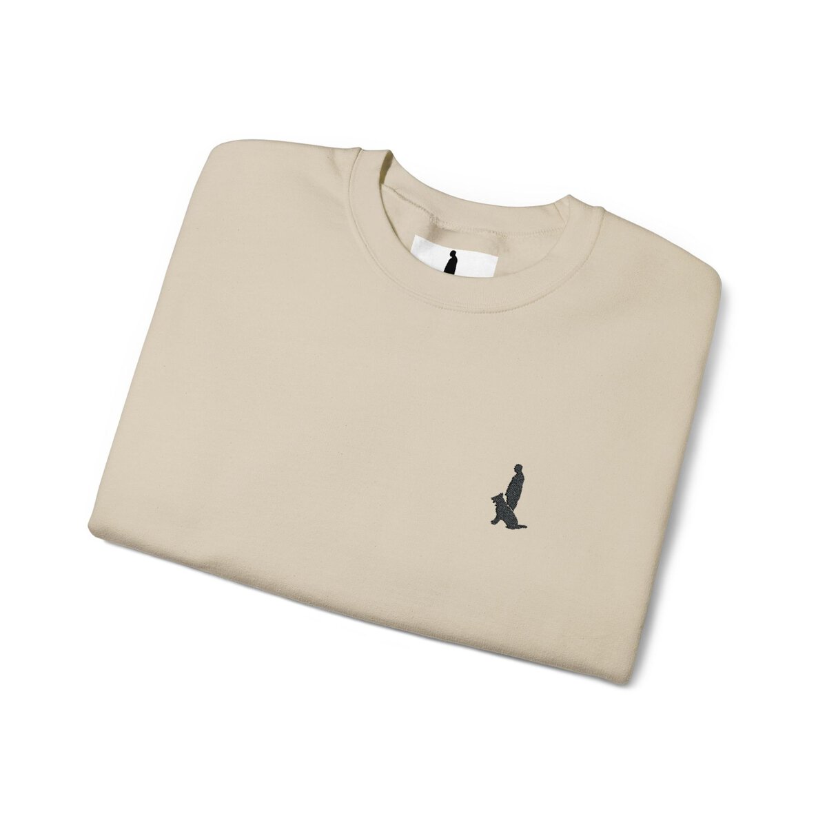 Unisex Heavy Blend™ Crewneck Sweatshirt with Black Custom Canine Unlimited Chest Logo - Image 16