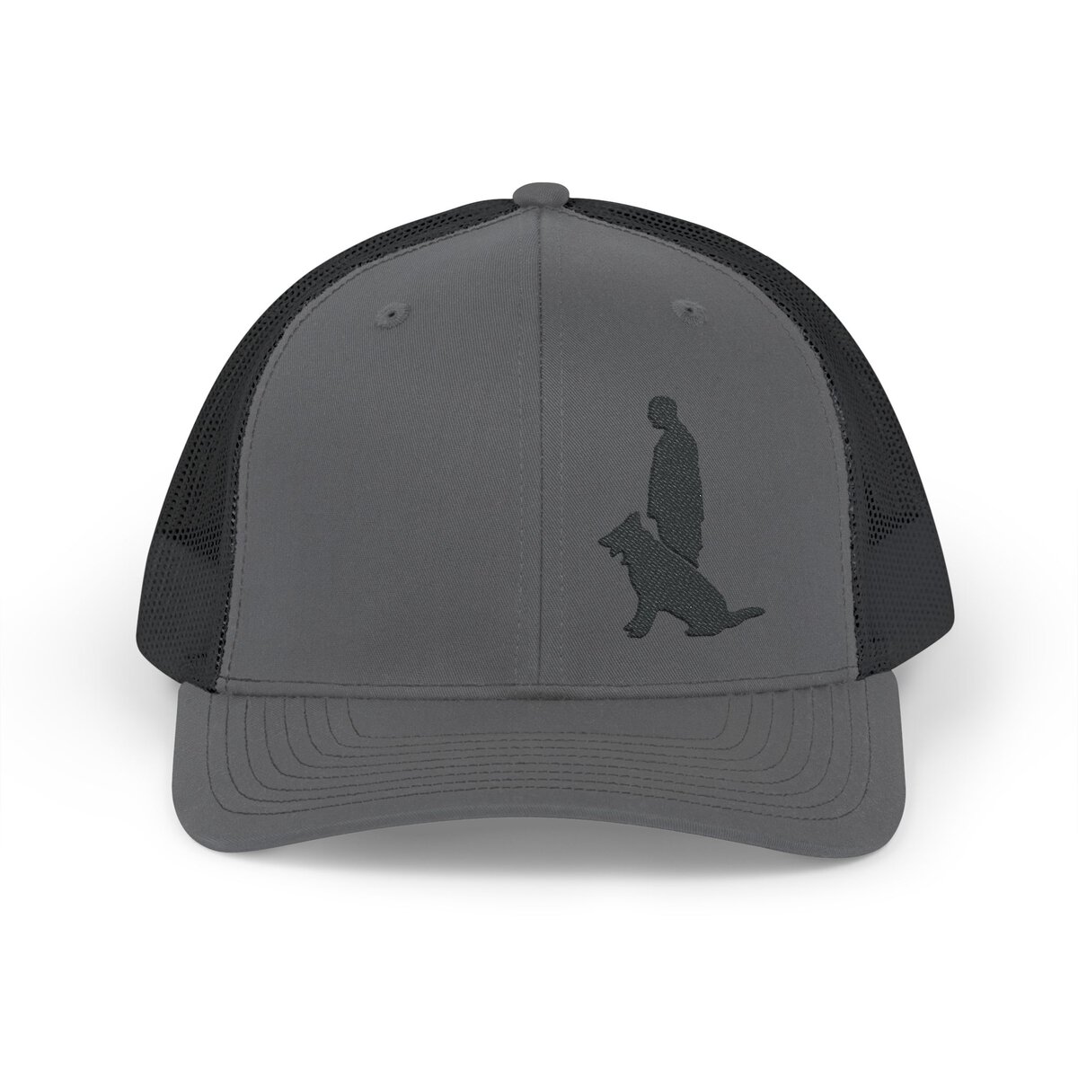 Snapback Trucker Cap with Black Custom Canine Unlimited Logo - Image 21