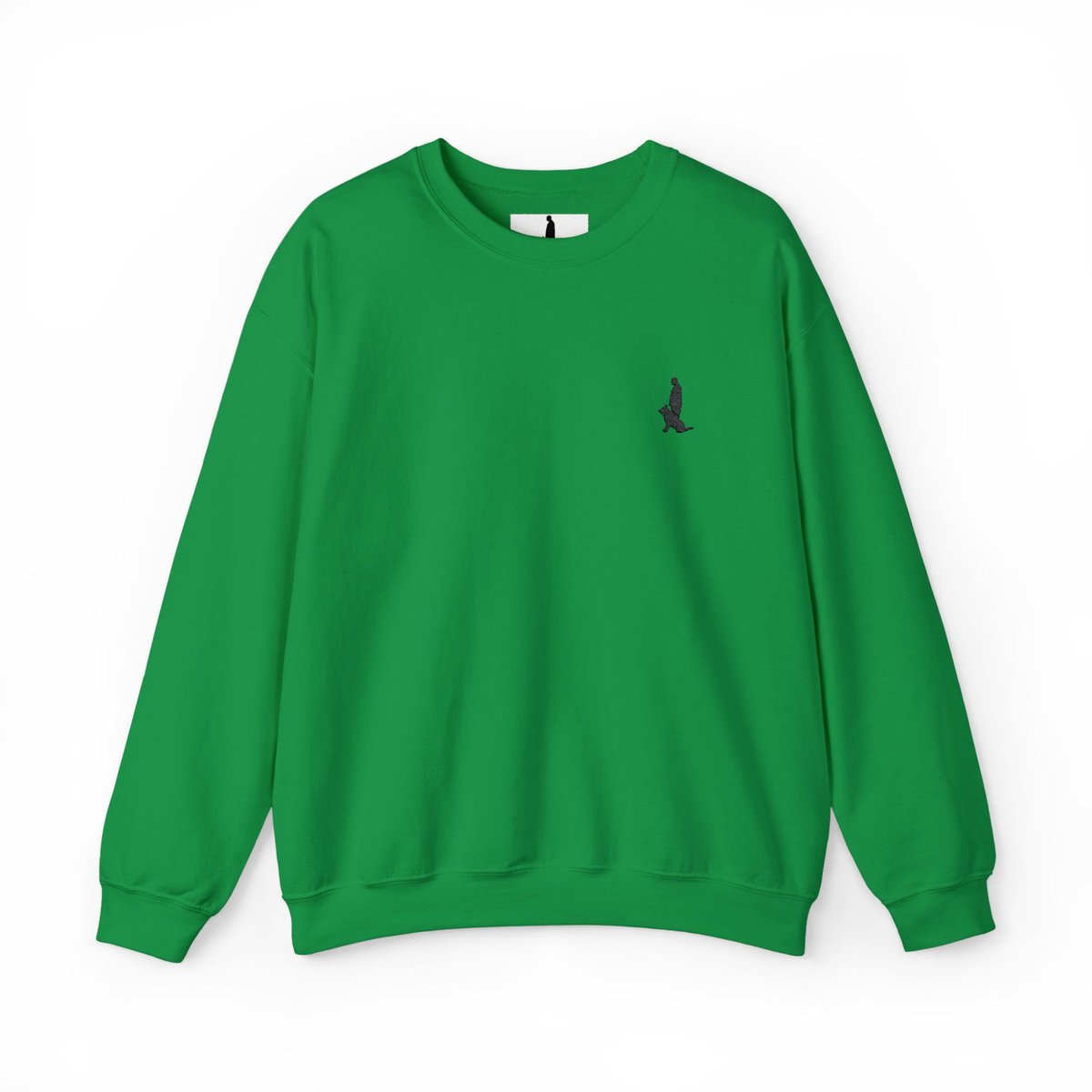 Unisex Heavy Blend™ Crewneck Sweatshirt with Black Custom Canine Unlimited Chest Logo - Image 34