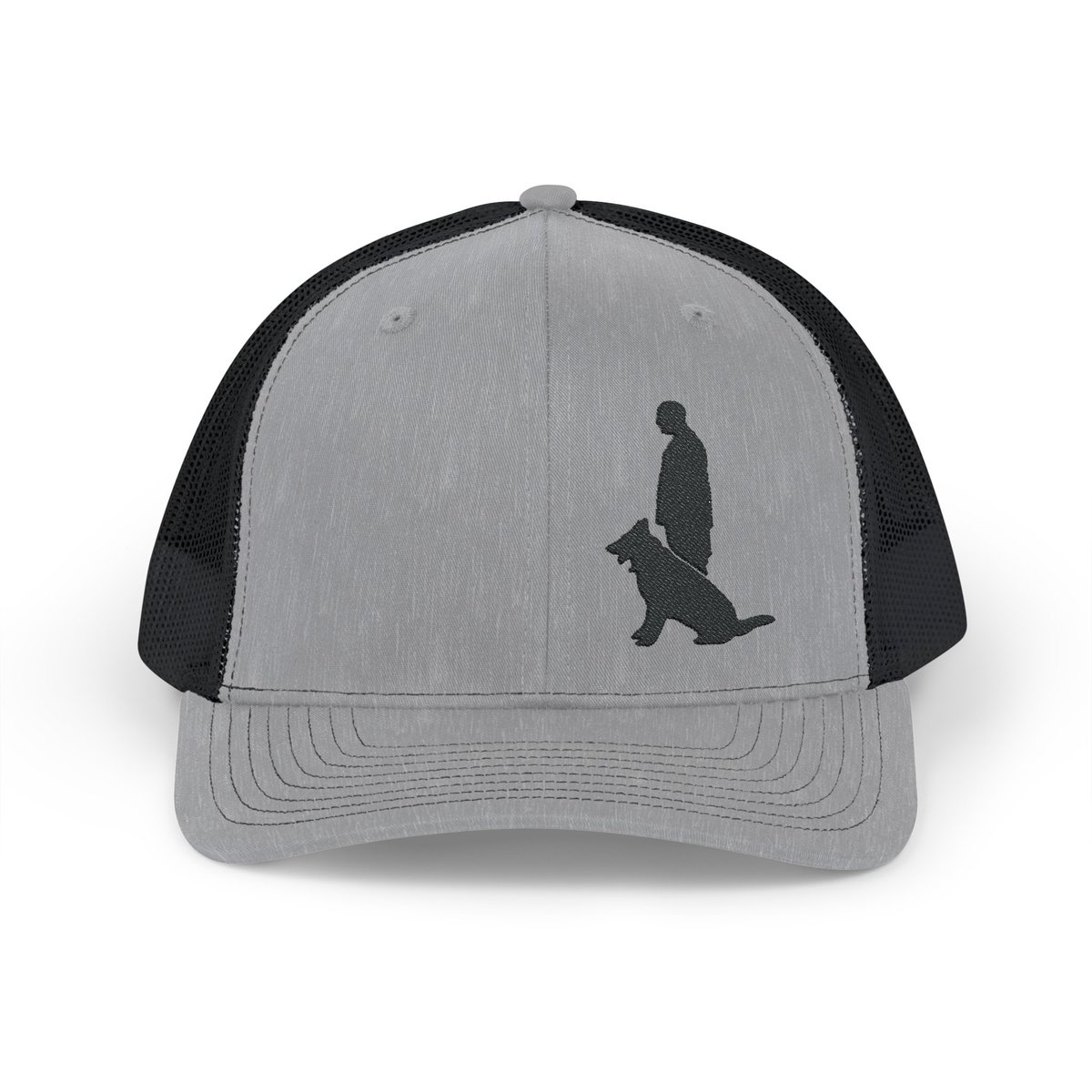 Snapback Trucker Cap with Black Custom Canine Unlimited Logo - Image 25