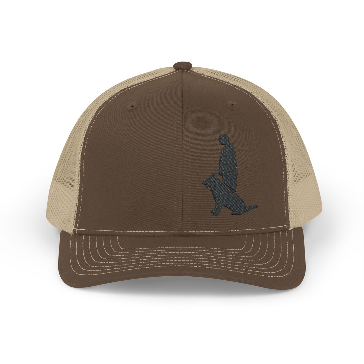 Snapback Trucker Cap with Black Custom Canine Unlimited Logo - Image 33