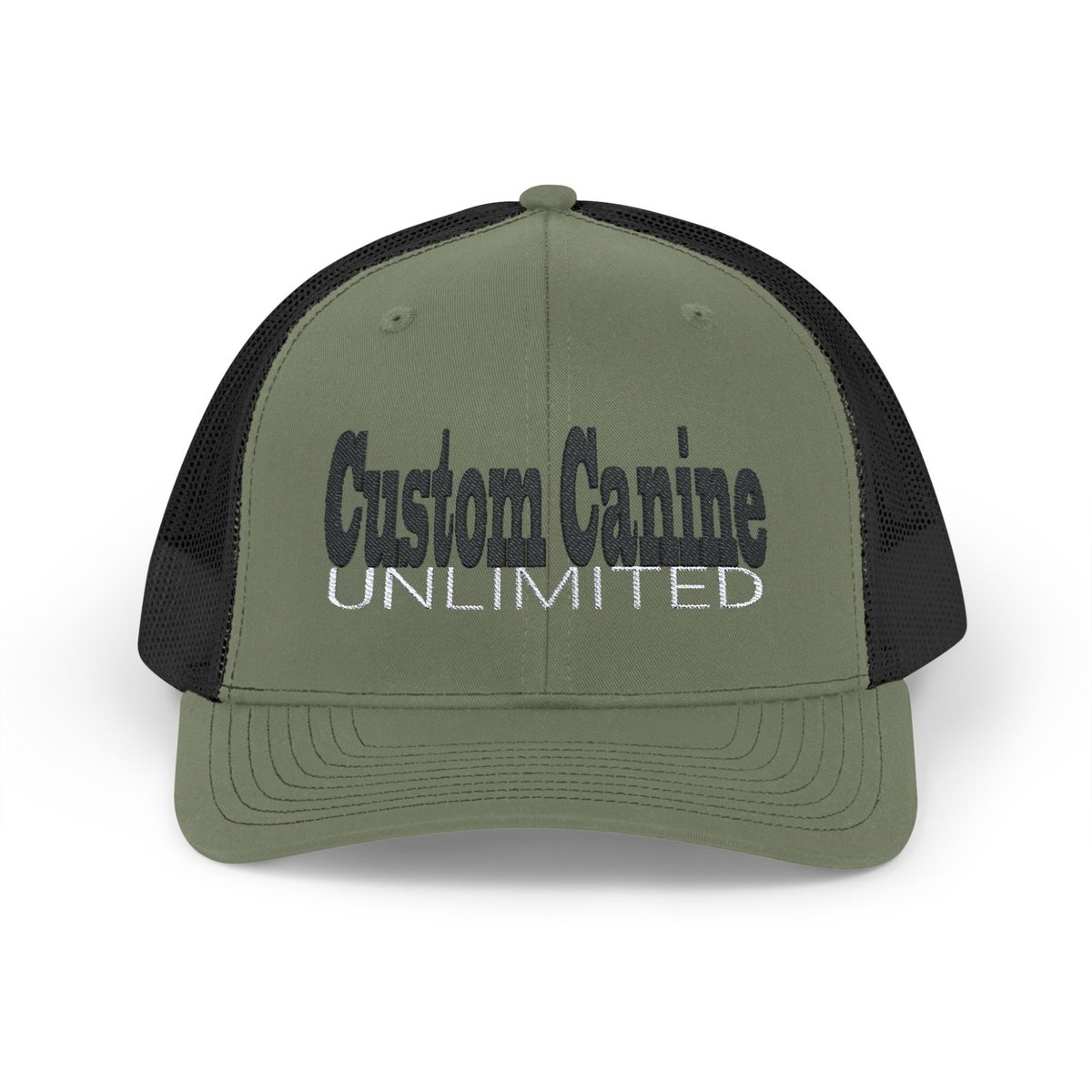 Snapback Trucker Cap with Black and White Custom Canine Unlimited - Image 29