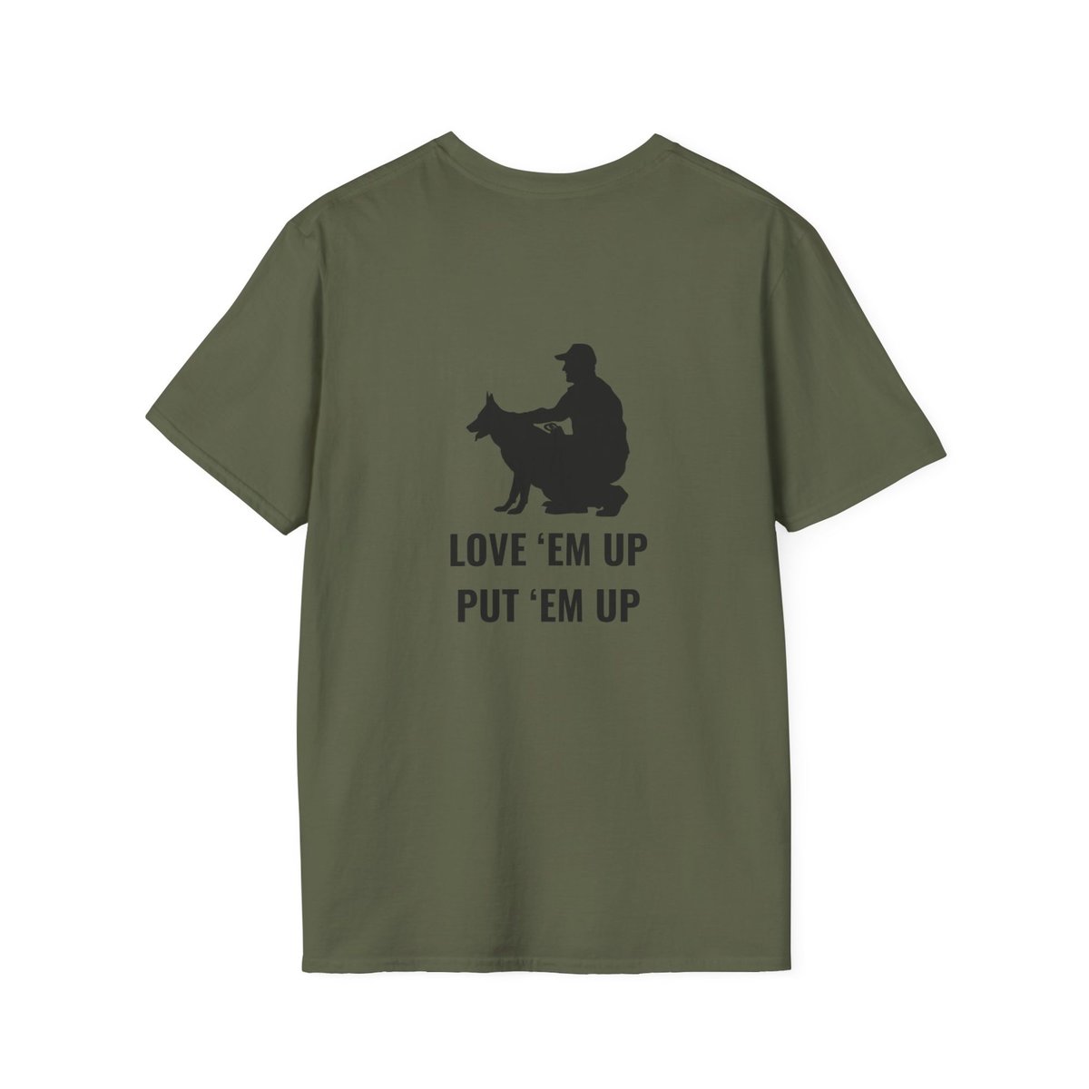 Love 'Em Up | K9 Handler Shirt, Shirt for Dog Trainer, Custom Canine Unlimited - Image 3