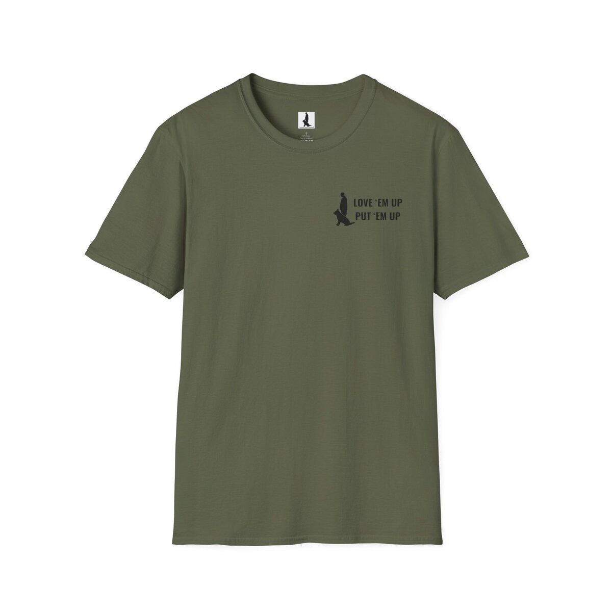 Love 'Em Up | K9 Handler Shirt, Shirt for Dog Trainer, Custom Canine Unlimited - Image 2