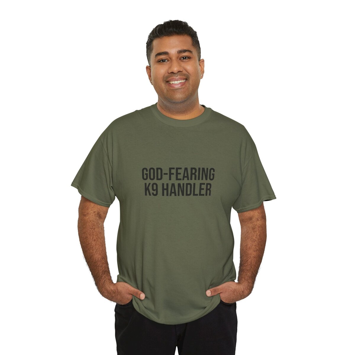 God-Fearing K9 Handler | Unisex T-Shirt - Image 23
