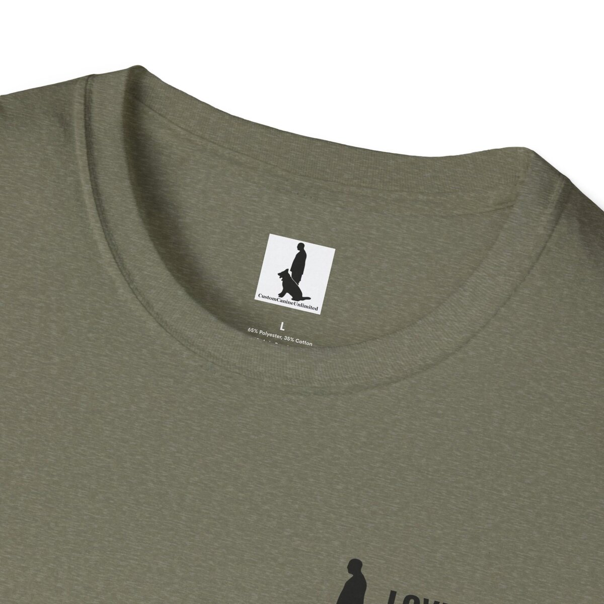 Love 'Em Up | K9 Handler Shirt, Shirt for Dog Trainer, Custom Canine Unlimited - Image 15