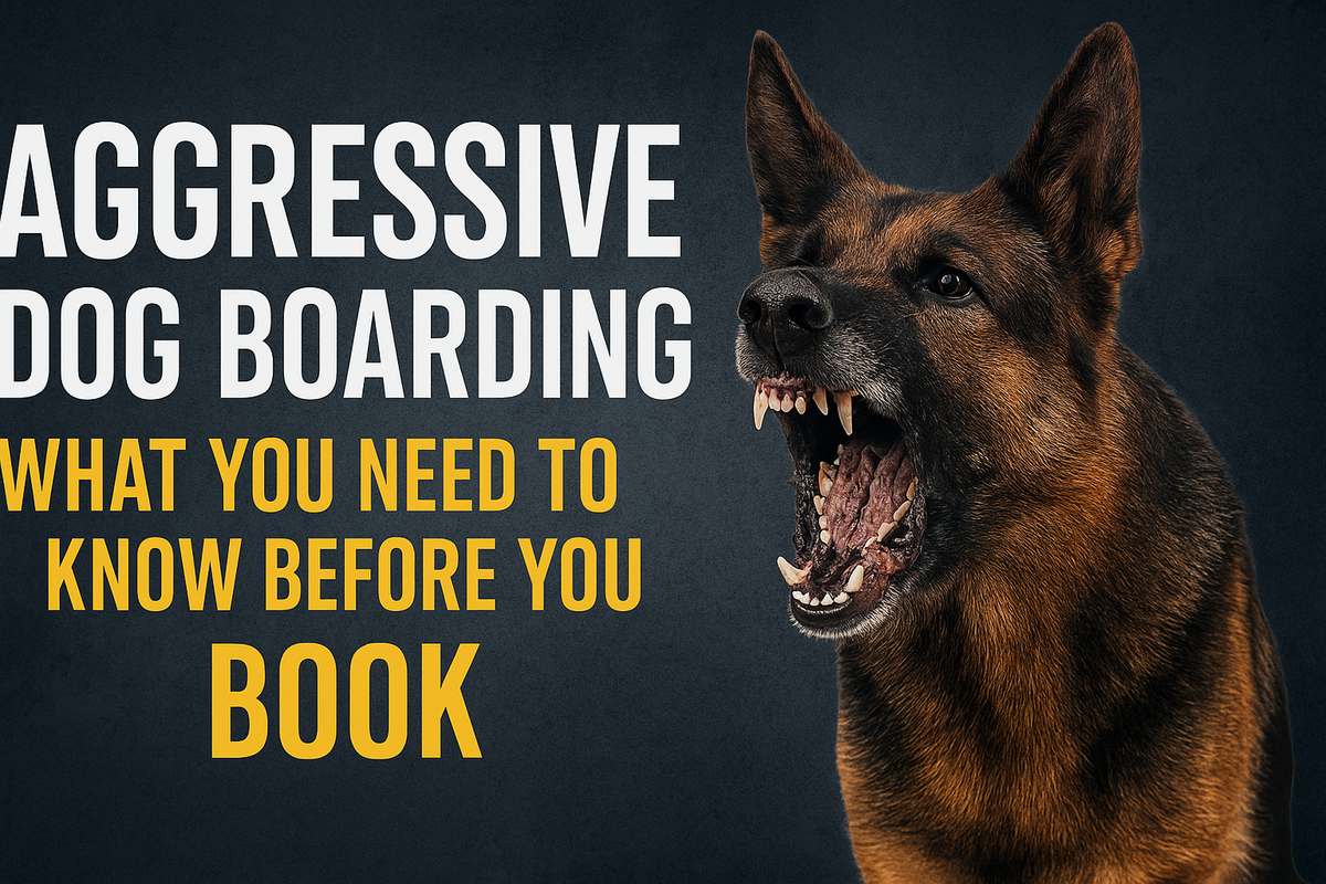 Aggressive Dog Boarding
