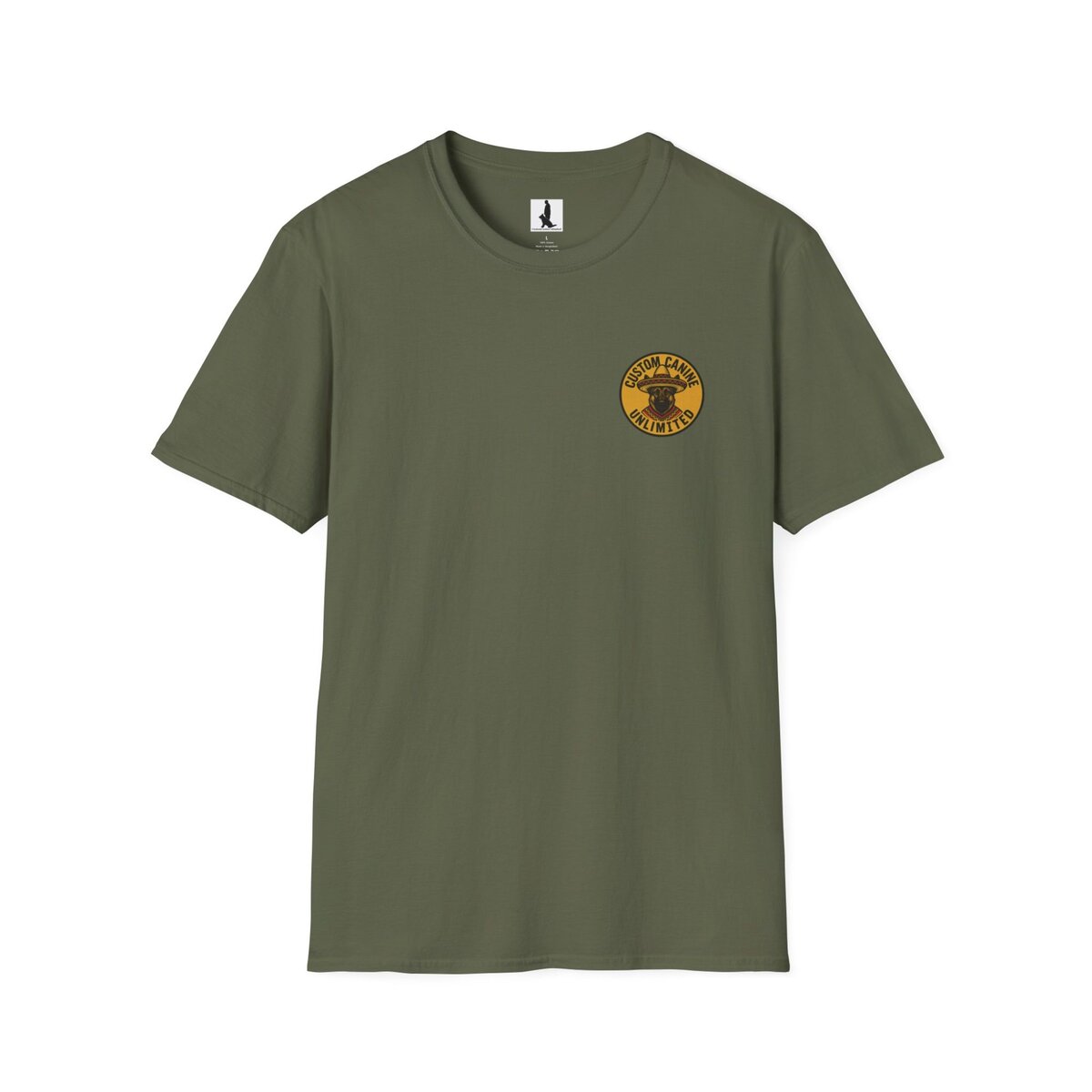 (Alternate Front Logo) ¡NO TAN RÁPIDO, MUCHACHO! German Shepherd Sombrero T-Shirt | Custom Canine Unlimited - Image 21