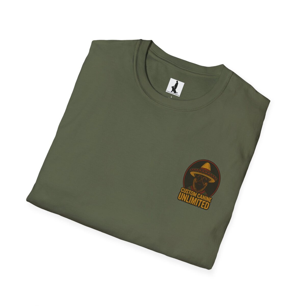 ¡NO TAN RÁPIDO, MUCHACHO! German Shepherd Sombrero T-Shirt | Custom Canine Unlimited - Image 24