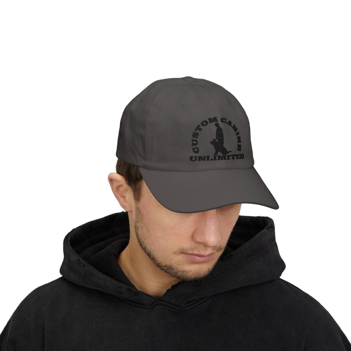 Dad Cap Custom Canine Logo Hat - Image 11