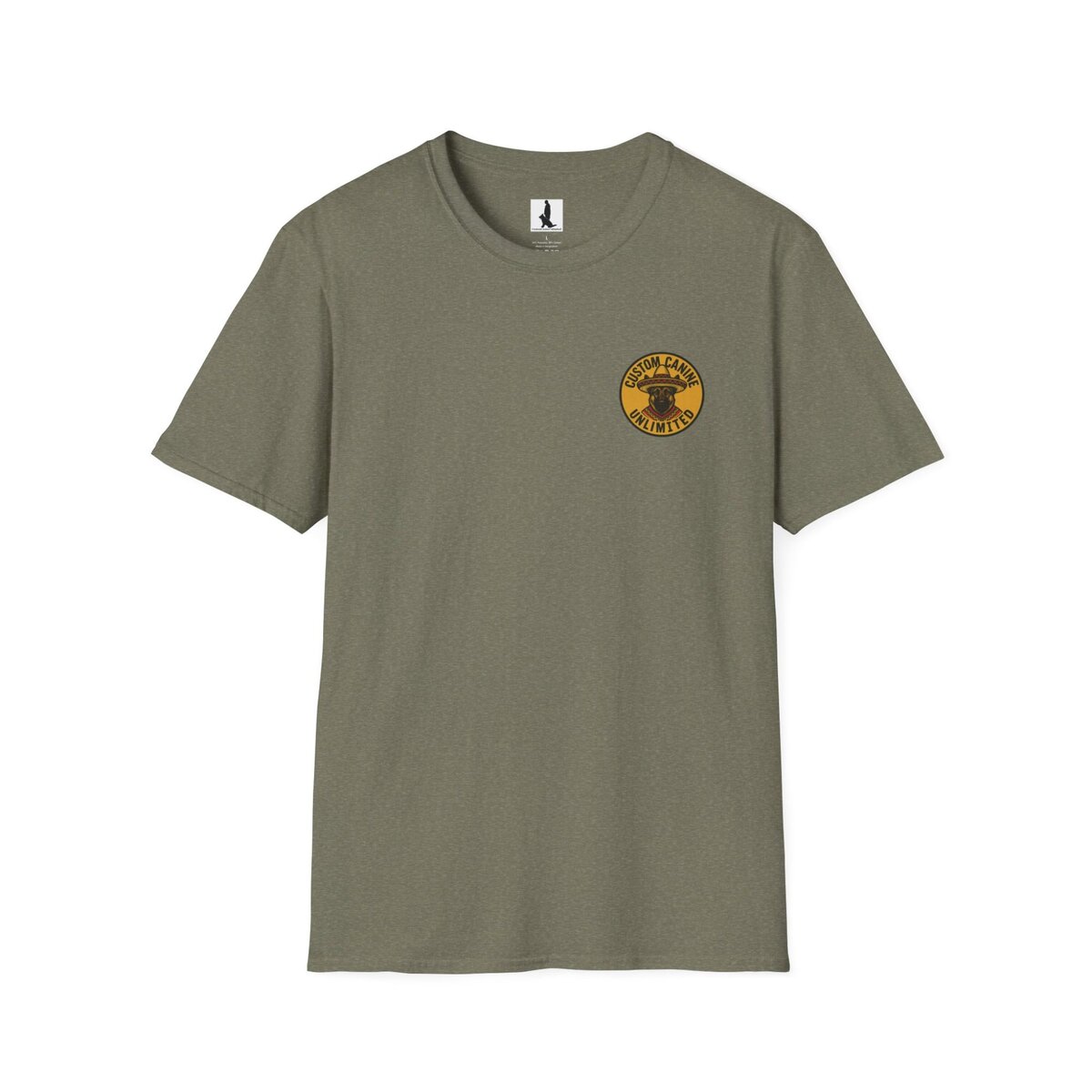 (Alternate Front Logo) ¡NO TAN RÁPIDO, MUCHACHO! German Shepherd Sombrero T-Shirt | Custom Canine Unlimited - Image 17