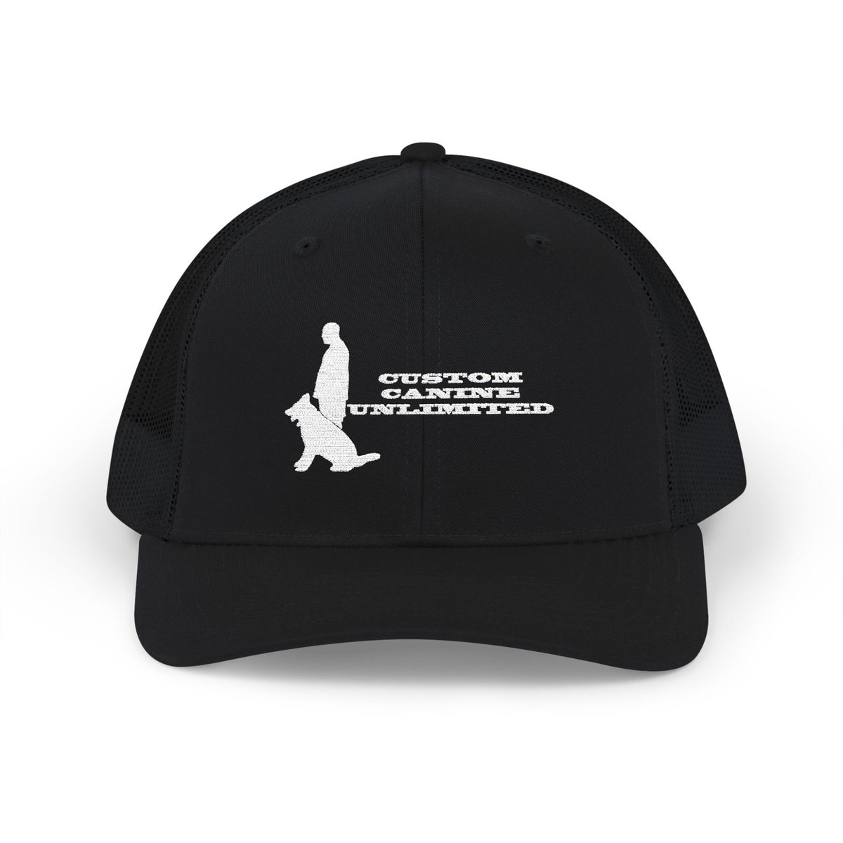 CCU Main Logo Snapback Trucker Cap – Stylish Embroidered Hat for Outdoors, Casual Wear, and K9 Enthusiasts - Image 9