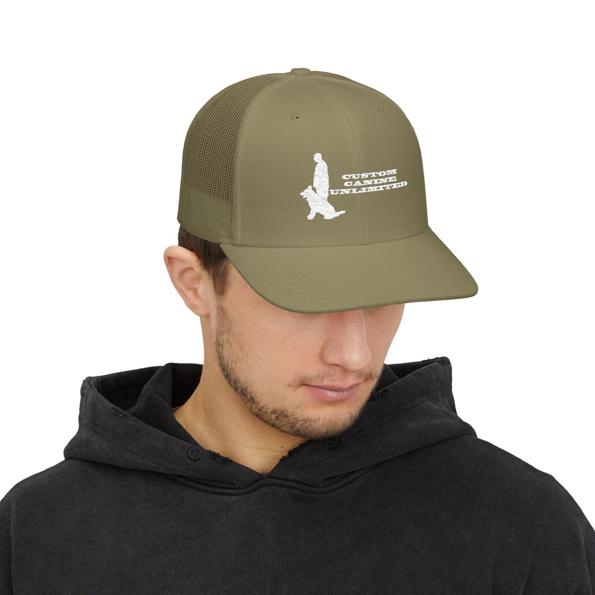 CCU Main Logo Snapback Trucker Cap – Stylish Embroidered Hat for Outdoors, Casual Wear, and K9 Enthusiasts - Image 15