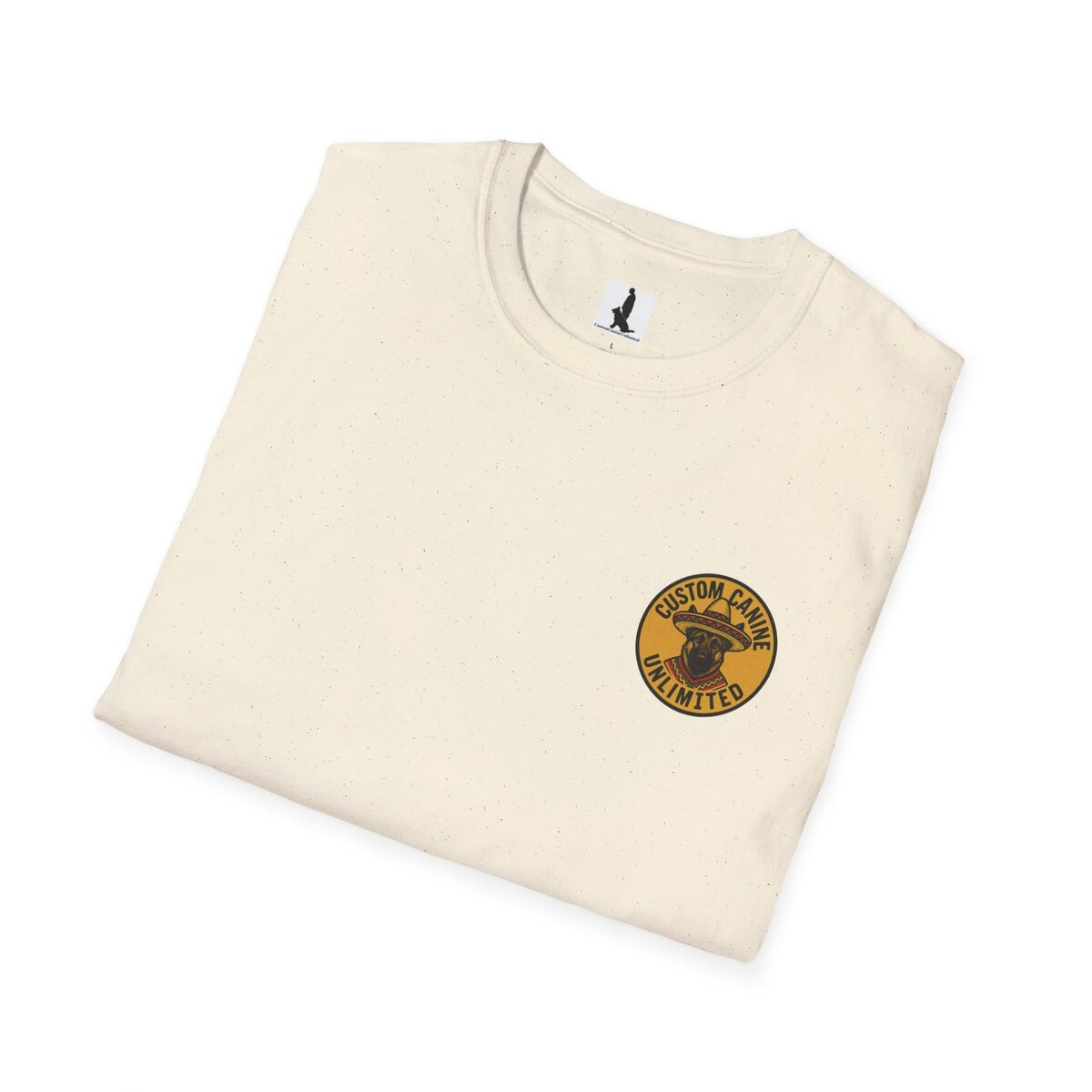 (Alternate Front Logo) ¡NO TAN RÁPIDO, MUCHACHO! German Shepherd Sombrero T-Shirt | Custom Canine Unlimited - Image 16
