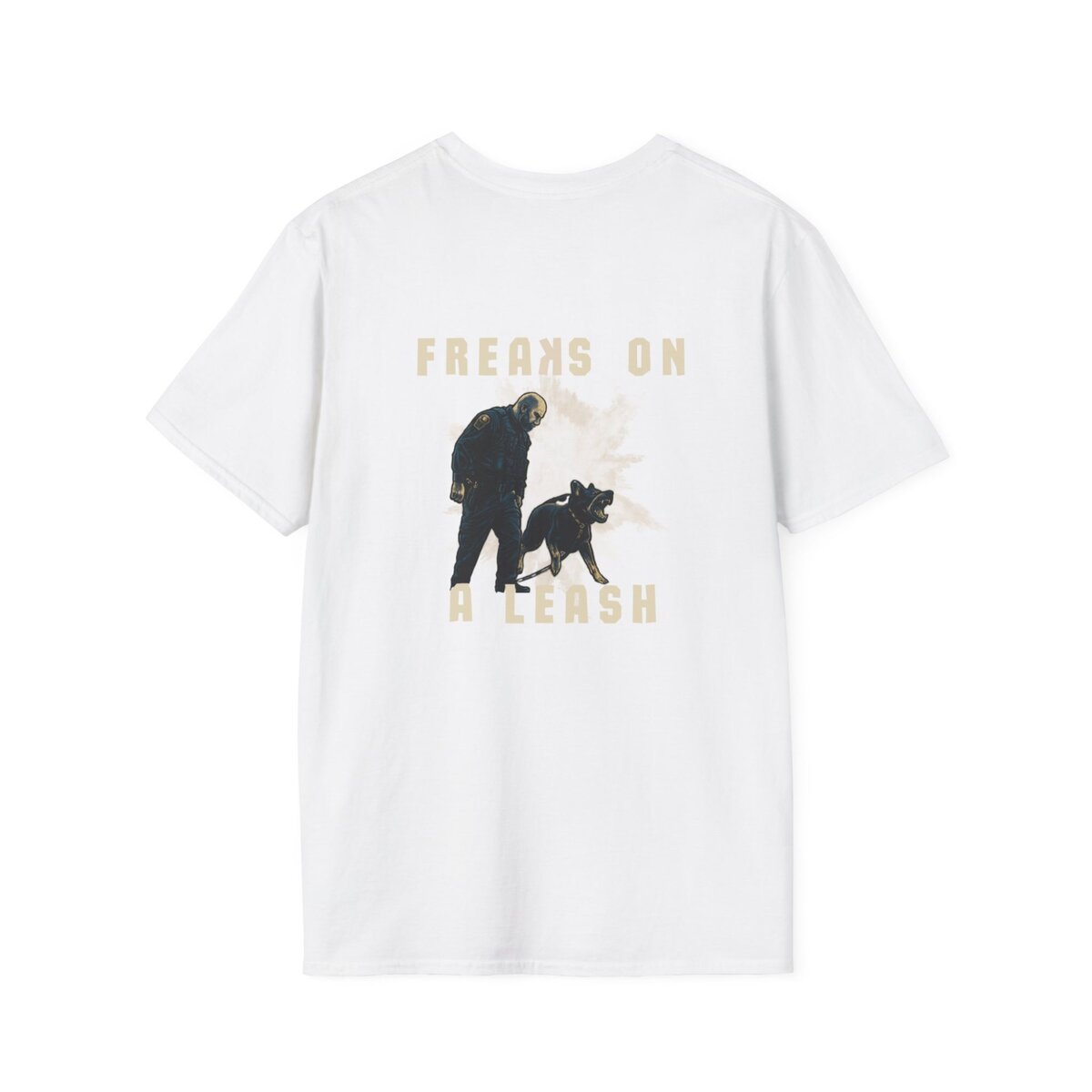 FREAKS ON A LEASH Grunge Tactical K9 Shirt – Police Dog Graphic Tee - Image 6